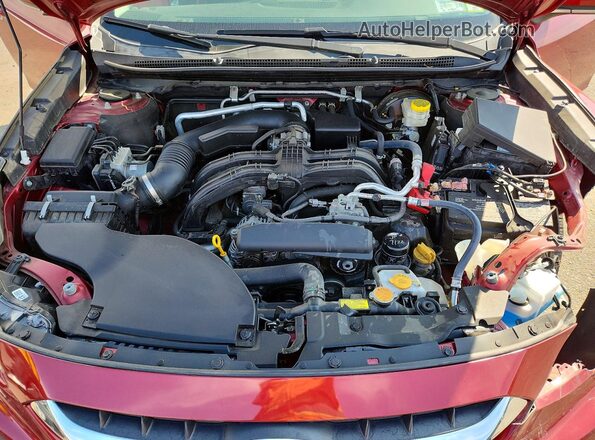 4S3BWAC6XN3015642 2022 SUBARU LEGACY Red Rear interior view