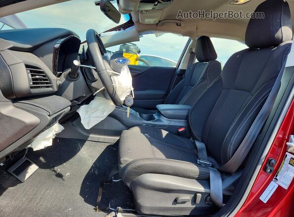 4S3BWAC6XN3015642 2022 SUBARU LEGACY Red Front interior view