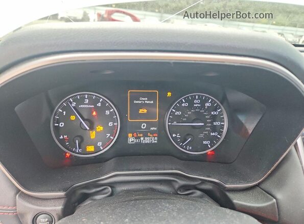 4S3BWAG60L3018136 2020 SUBARU LEGACY White Vista del cuadro de instrumentos