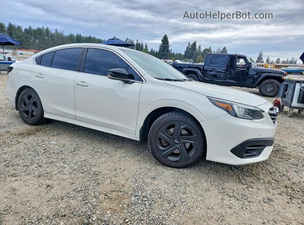 4S3BWAG60L3018136 2020 SUBARU LEGACY White Delantero derecho