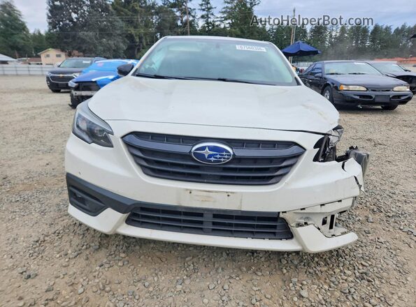 4S3BWAG60L3018136 2020 SUBARU LEGACY White Vista frontal