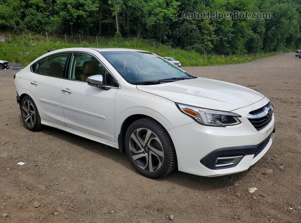 4S3BWGP65M3006908 2021 SUBARU LEGACY White Передня права чверть