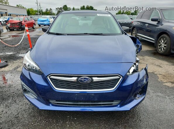 4S3GKAA63H3611040 2017 SUBARU IMPREZA Blue წინა ხედი