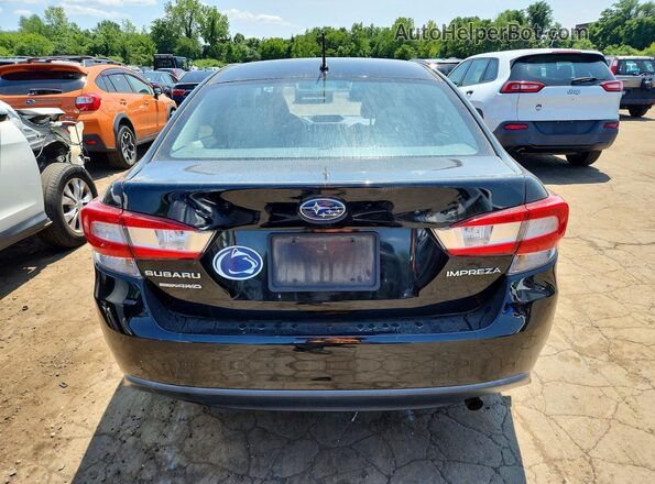 4S3GKAA68J3621438 2018 SUBARU IMPREZA Black Vista trasera