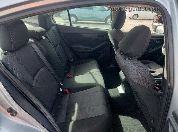 4S3GKAB60H3619143 2017 SUBARU IMPREZA Silver Вид задніх сидінь