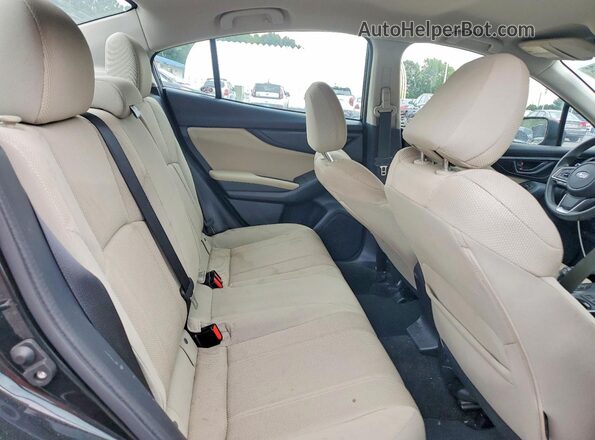 4S3GKAB60K3604018 2019 SUBARU IMPREZA Black Vista de los asientos traseros
