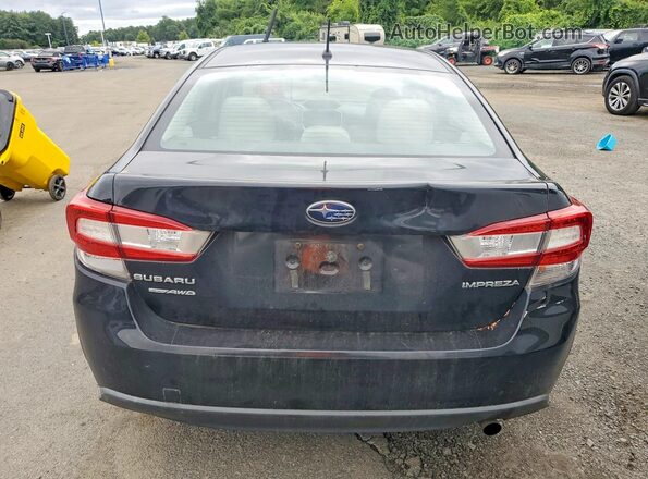 4S3GKAB60K3604018 2019 SUBARU IMPREZA Black Vista trasera