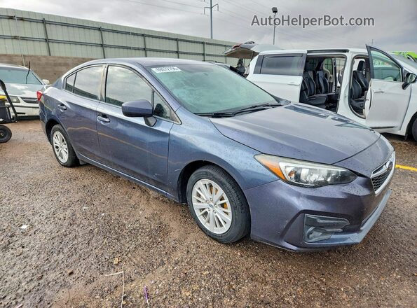 4S3GKAB62H3617510 2017 SUBARU IMPREZA Gray Delantero derecho