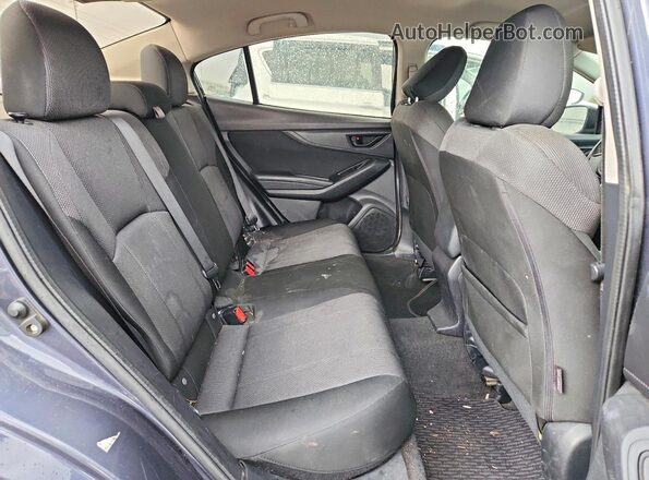 4S3GKAB62H3617510 2017 SUBARU IMPREZA Gray Vista de los asientos traseros