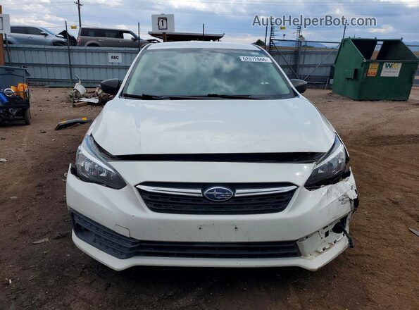 4S3GKAB66N3600558 2022 SUBARU IMPREZA White Вид спереду