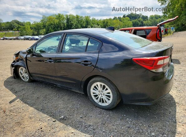 4S3GKAB67J3613782 2018 SUBARU IMPREZA Black Tył lewy