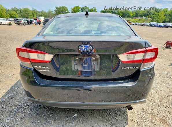 4S3GKAB67J3613782 2018 SUBARU IMPREZA Black Widok z tyłu