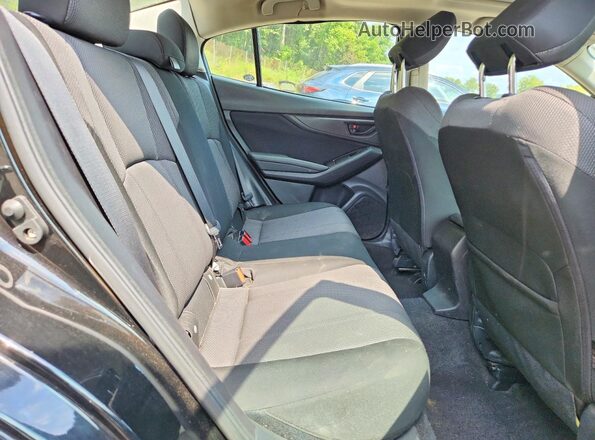 4S3GKAB67J3613782 2018 SUBARU IMPREZA Black Widok tylnych siedzeń