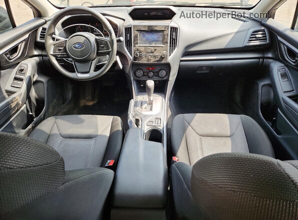 4S3GKAB67J3613782 2018 SUBARU IMPREZA Black Widok deski rozdzielczej