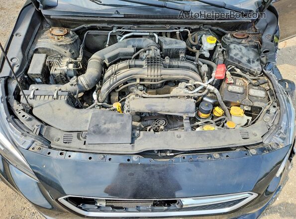 4S3GKAB67J3613782 2018 SUBARU IMPREZA Black Widok wnętrza z tyłu