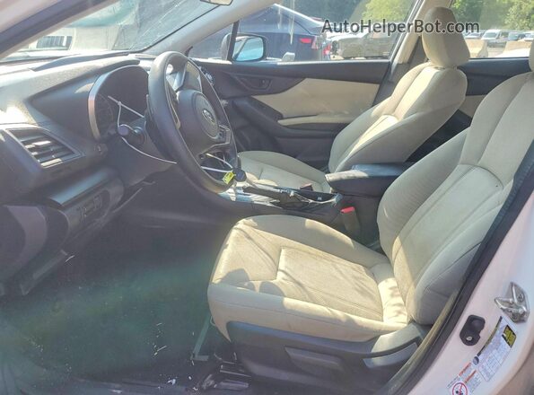 4S3GKAB68H3600615 2017 SUBARU IMPREZA Белый Вид салона спереди