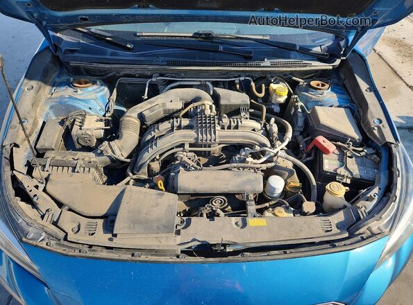 4S3GKAB68H3607791 2017 SUBARU IMPREZA Blue Widok wnętrza z tyłu