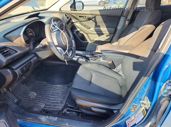 4S3GKAB68H3607791 2017 SUBARU IMPREZA Blue Widok wnętrza z przodu