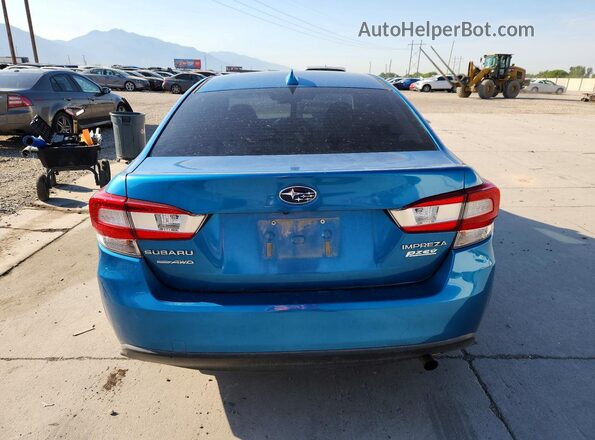 4S3GKAB68H3607791 2017 SUBARU IMPREZA Blue Widok z tyłu