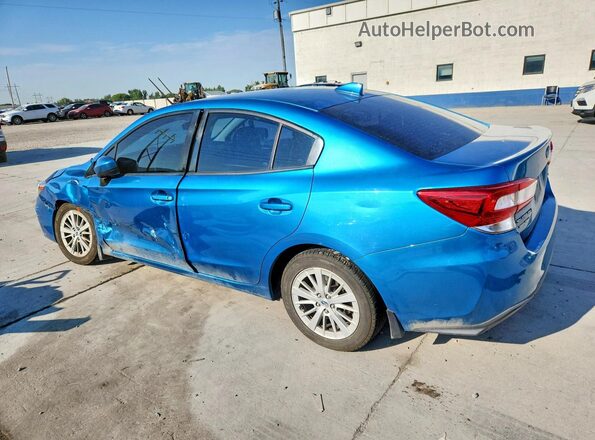 4S3GKAB68H3607791 2017 SUBARU IMPREZA Blue Tył lewy