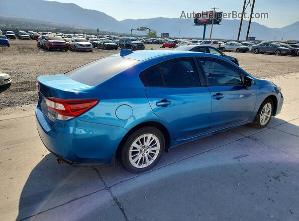 4S3GKAB68H3607791 2017 SUBARU IMPREZA Blue Tył prawy