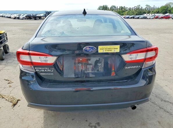 4S3GKAD62K3615809 2019 SUBARU IMPREZA Black Widok z tyłu