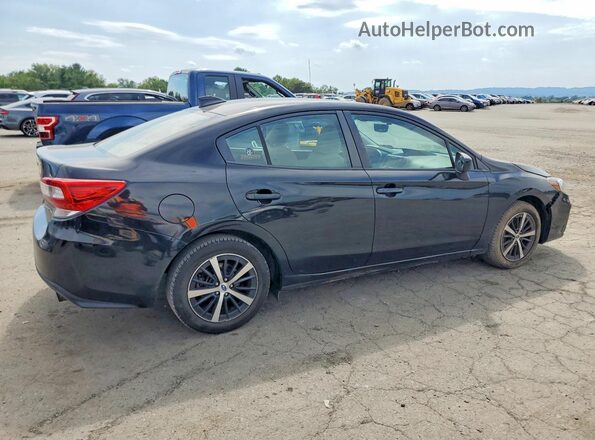 4S3GKAD62K3615809 2019 SUBARU IMPREZA Black Tył prawy