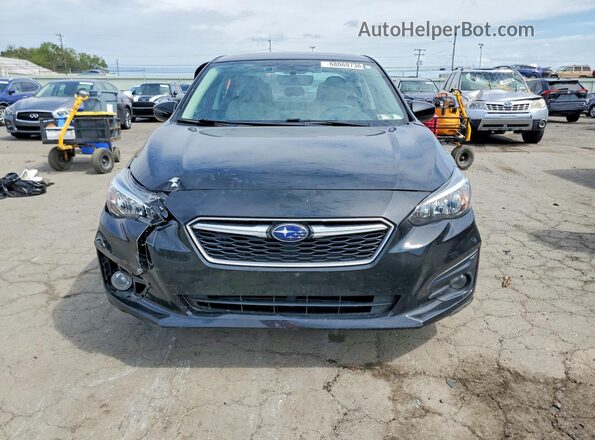 4S3GKAD62K3615809 2019 SUBARU IMPREZA Black Widok z przodu