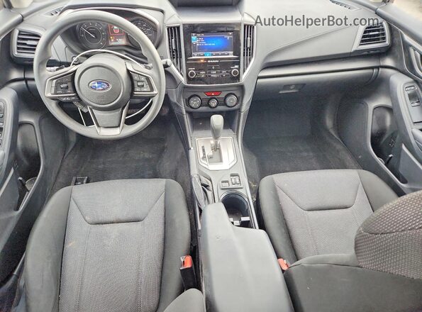 4S3GKAD68J3618924 2018 SUBARU IMPREZA Серебряный Вид панели приборов