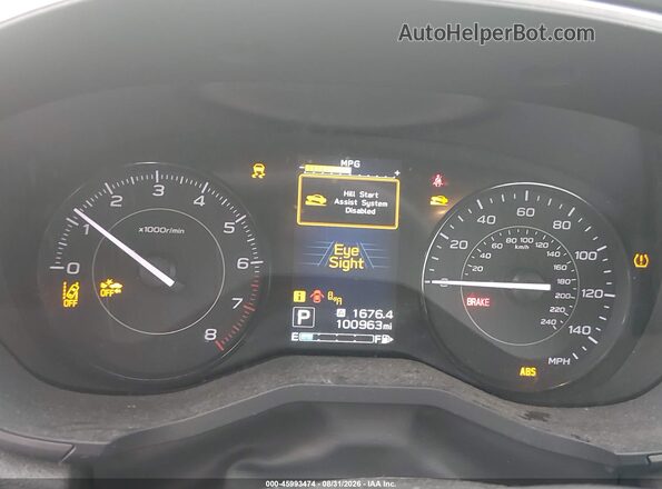 4S3GKAD69H3618182 2017 SUBARU IMPREZA Blue Հետևի նստատեղերի տեսք