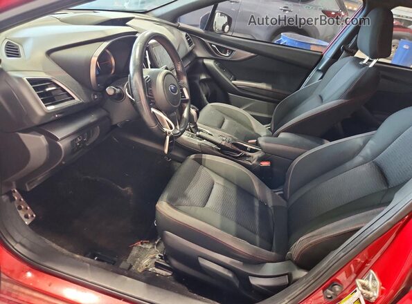 4S3GKAK68H3608181 2017 SUBARU IMPREZA Red Սալոնի դիմացի տեսք