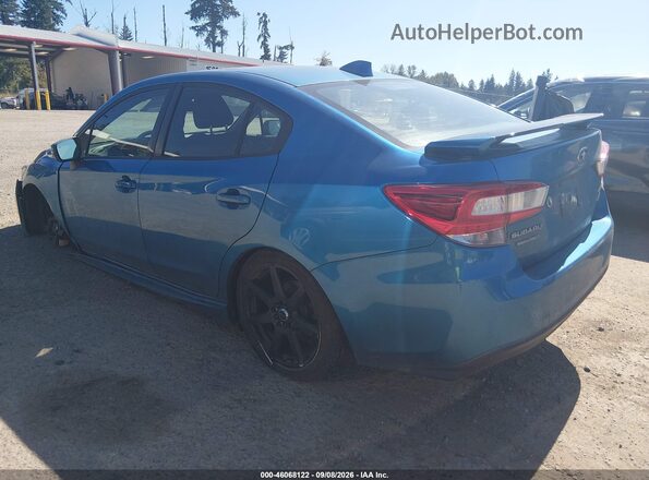 4S3GKAK69H1625499 2017 SUBARU IMPREZA Blue Tył lewy