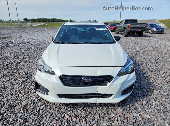 4S3GKAL68H3614187 2017 SUBARU IMPREZA Белый Вид спереди