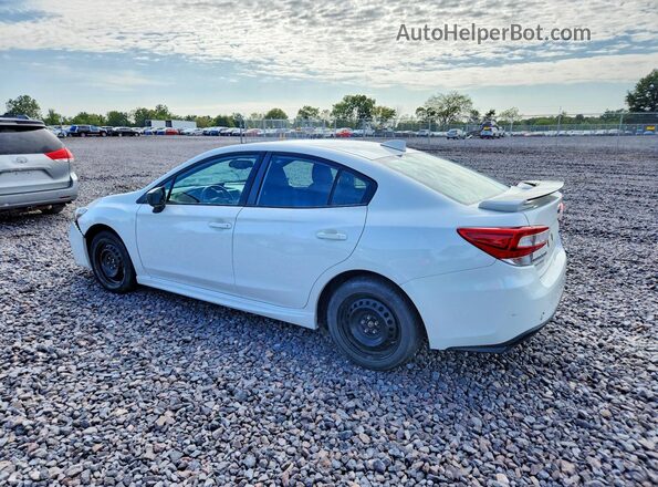 4S3GKAL68H3614187 2017 SUBARU IMPREZA Белый Задняя левая четверть