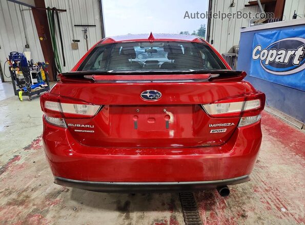 4S3GKAM63H3624821 2017 SUBARU IMPREZA Red Widok z tyłu