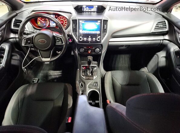 4S3GKAM63H3624821 2017 SUBARU IMPREZA Red Widok deski rozdzielczej