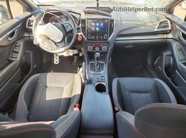 4S3GKAM64H3614928 2017 SUBARU IMPREZA Белый Вид панели приборов