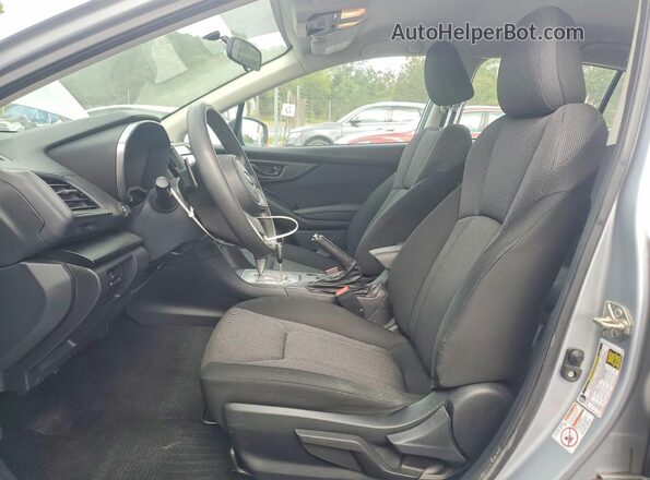 4S3GTAB65H3747326 2017 SUBARU IMPREZA Синий Вид салона спереди