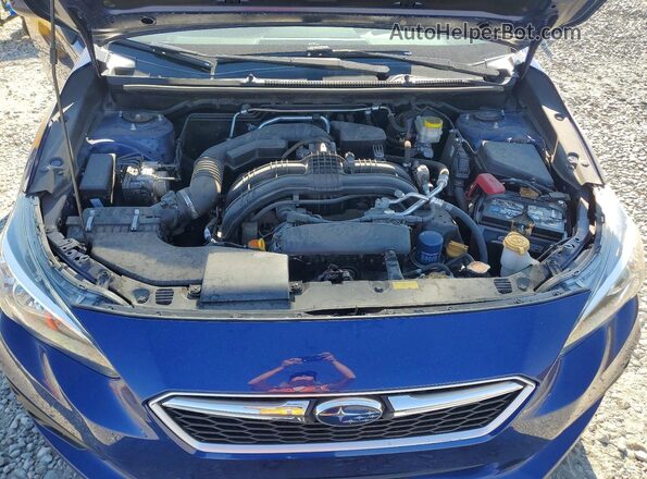 4S3GTAB66H3742538 2017 SUBARU IMPREZA Синий Вид задней части салона