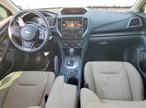 4S3GTAB66H3742538 2017 SUBARU IMPREZA Синий Вид панели приборов