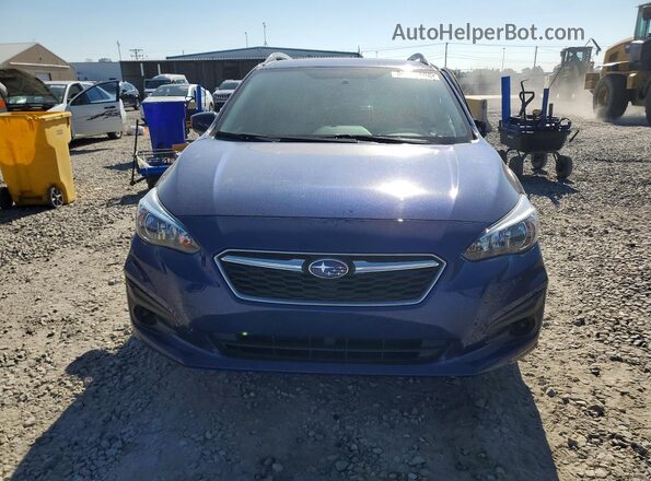 4S3GTAB66H3742538 2017 SUBARU IMPREZA Синий Вид спереди