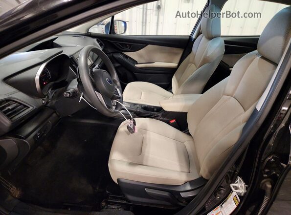4S3GTAB66J3744327 2018 SUBARU IMPREZA Black Vista interior delantera
