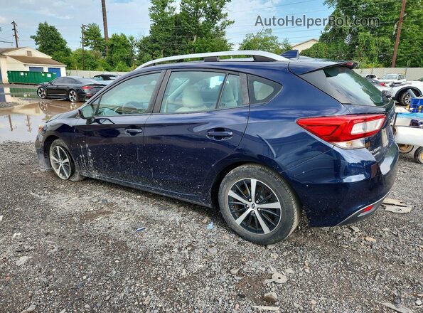 4S3GTAC61K3702566 2019 SUBARU IMPREZA Blue Հետևի ձախ