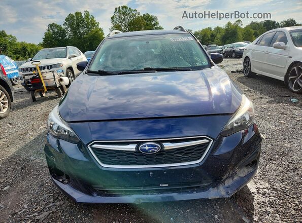 4S3GTAC61K3702566 2019 SUBARU IMPREZA Blue Դիմացի տեսք
