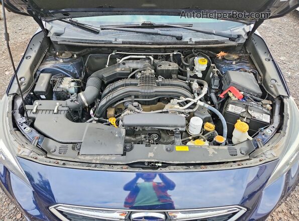 4S3GTAC61K3702566 2019 SUBARU IMPREZA Blue Սալոնի հետևի տեսք