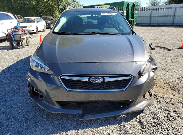 4S3GTAC69K3753538 2019 SUBARU IMPREZA Gray წინა ხედი