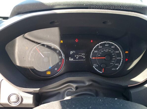 4S3GTAC69K3753538 2019 SUBARU IMPREZA Gray ხელსაწყოთა პანელის ხედი