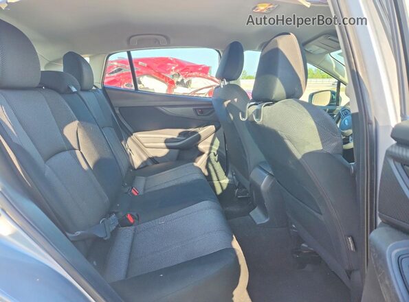 4S3GTAD60J3717993 2018 SUBARU IMPREZA Silver უკანა სავარძლების ხედი