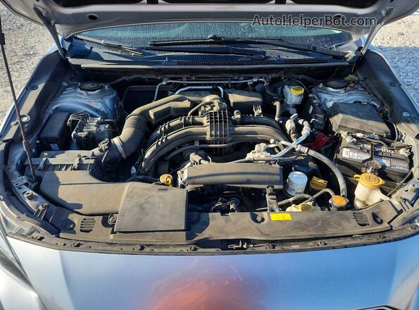 4S3GTAD60J3717993 2018 SUBARU IMPREZA Silver უკანა სალონის ხედი