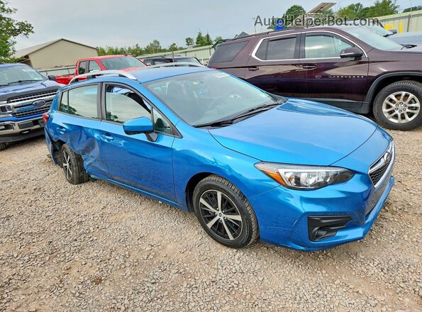 4S3GTAD60K3729983 2019 SUBARU IMPREZA Blue წინა მარჯვენა